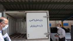 بازدید بازرسی‌کل استان از فرآیندهای نگهداری، جابجایی و تزریق واکسن کرونا در قزوین