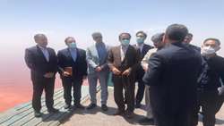 بازدید رئیس سازمان بازرسی از دریاچه ارومیه/ ماموریت به بازرس‌کل آذربایجان غربی برای نظارت بر عملکرد دستگاه‌های متولی احیای دریاچه