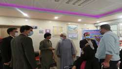 بازدید بازرس کل استان یزد از کلینیک تخصصی و فوق تخصصی خاتم الانبیاء(ص)