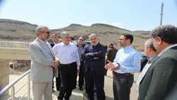 بازدید بازرس‌کل استان اردبیل از پروژه نیمه‌تمام سد سبلان