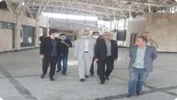 بازدید بازرس‌کل استان اردبیل از پروژه‌ ایستگاه راه‌آهن 