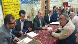 دیدار مردمی بازرس کل استان البرز در مسجد امام جعفر صادق(ع) کرج