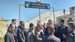 بازدید بازرس کل استان آذربایجان غربی از مرز کیله سردشت