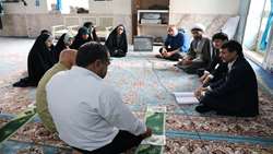 برگزاری میز خدمت در مسجد صاحب الزمان(عج) بجنورد با حضور بازرس کل استان خراسان شمالی