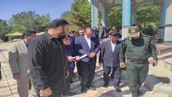 رسیدگی به درخواستهای مردمی در جریان حضور رئیس سازمان بازرسی در گلزار شهدای جاجرم/ دستورات لازم پیرامون موضوعات مطروحه صادر شد