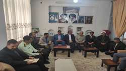 رئیس سازمان بازرسی با خانواده شهید محمد مقصودی دیدار کرد