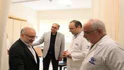 بازدید بازرس کل استان تهران و مشاور رئیس سازمان بازرسی کل کشور از مرکز طبی کودکان تهران