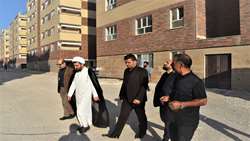 بازدید بازرس کل استان قم از سایت ۵۶۰ هکتاری نهضت ملی مسکن