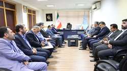 بازدید بازرس کل استان گیلان از اداره کل میراث فرهنگی، گردشگری و صنایع دستی استان