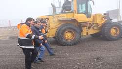 بازدید بازرس کل استان خراسان شمالی از مرکز کنترل راه‌های استان و راهداری‌های فاروج و گردنه امین الله