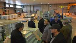 بازدید بازرس کل امور نظامی، امنیتی و نهادهای سازمان بازرسی از مرکز تعویض پلاک میثم