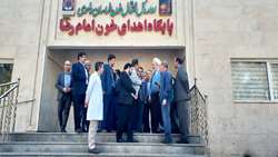 بازدید رئیس منطقه 2 سازمان بازرسی کل کشور از پروژه‌های نیمه تمام اداره کل انتقال خون استان خراسان رضوی