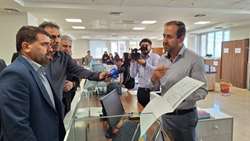 بازدید سرزده بازرس کل قضایی استان ایلام از دستگاه‌های خدمات‌رسان