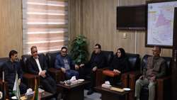 دیدار مدیرکل دفتر حقوقی و امورمجلس سازمان حفاظت محیط زیست کشور با بازرس کل استان خراسان شمالی