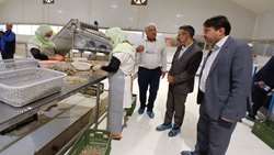 بازدید بازرس کل استان گلستان از شرکت‌های تولیدی شیلاتی آبزی فرآور صدر گلستان و شیل آبزی گلستان