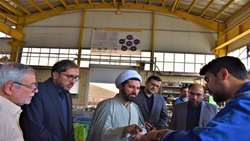 بررسی مشکلات مالی واحد تولید قطعات سیستم ترمز خودرو قم توسط بازرس کل استان