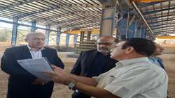 بازدید بازرس کل قضایی استان لرستان از مجتمع فولاد خرم آباد