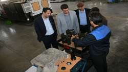 بازدید بازرس کل زنجان از شرکت صنایع زنگان پارت قطعه