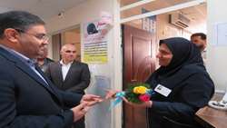 تجلیل بازرس کل قضایی استان یزد از پرستاران بیمارستان شهدای محراب یزد