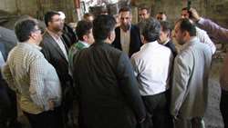 بازدید  بازرس‌کل قضایی استان مازندران از شهرک صنعتی تشبندان شهرستان محمودآباد