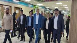 بازدید بازرس کل استان لرستان از بیمارستان شهید رحیمی خرم آباد