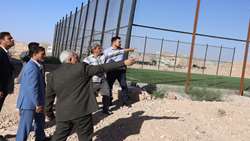 بازدید و پیگیری میدانی بازرس کل استان خراسان شمالی  در خصوص تکمیل و بهسازی برخی مدارس شهر گرمه