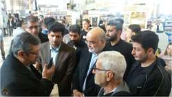 بازدید سرزده قاضی سراج از فرودگاه بین‌‎المللی امام خمینی(ره)