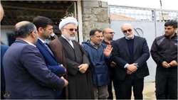 بازدید رئیس سازمان بازرسی کل کشور از روستای سیل‌زده «آبمال» و پل تخریب‌شده «سنگتاب» در استان مازندران