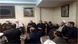 حضور رئیس سازمان بازرسی کل کشور در منزل شهید سپهبد سلیمانی