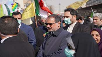 حضور رئیس سازمان بازرسی کل کشور در راهپیمایی یوم الله 22 بهمن 1401