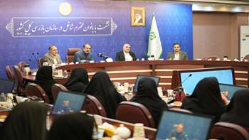 نشست دکتر خدائیان با بانوان سازمان بازرسی به مناسبت ولادت حضرت فاطمه زهرا (س)