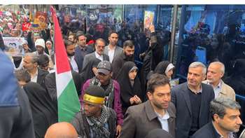 رئیس سازمان بازرسی در راهپیمایی روز قدس