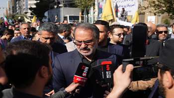 رئیس سازمان بازرسی کل کشور در راهپیمایی باشکوه یوم الله 13 آبان 