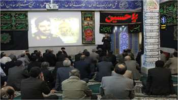 مراسم یادبود سردار شهید حاج حسن طهرانی مقدم