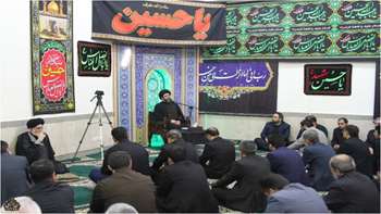 مراسم عزاداری محرم 1438 / حجت‌الاسلام سیدمهدی حائری‌زاده
