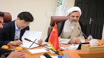 دیدار رئیس ستاد رسیدگی به پرونده‌های کمیسیون ملی نظارت جمهوری خلق چین با حجت‌الاسلام درویشیان